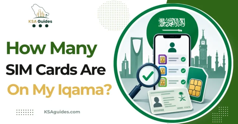 How Many SIM Cards Are on My Iqama