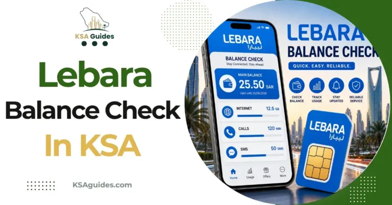 Lebara Balance Check KSA