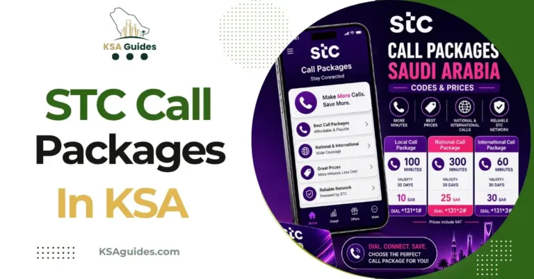 STC call packages Saudi Arabia codes and prices