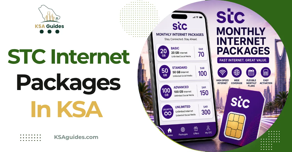STC Monthly Internet Packages KSA
