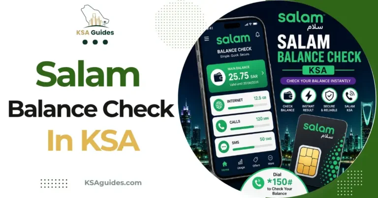 Salam Balance Check Code KSA
