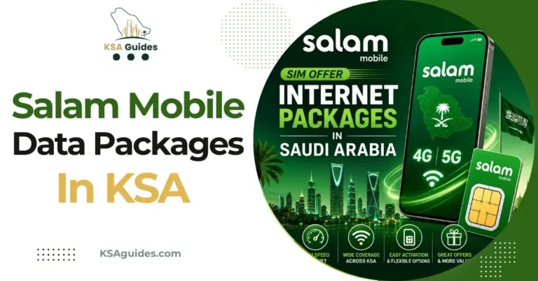 Salam Mobile SIM offer internet packages Saudi Arabia