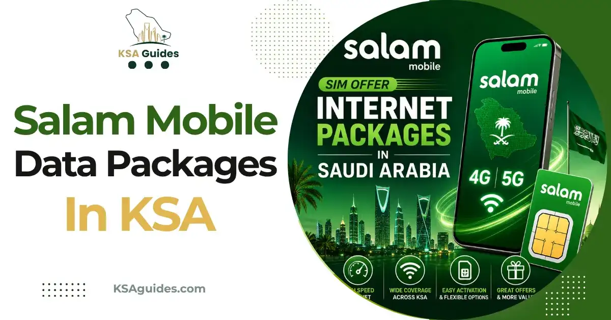 Salam Mobile SIM offer internet packages Saudi Arabia
