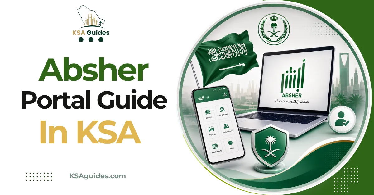 Absher Saudi Arabia Ministry of Interior portal services