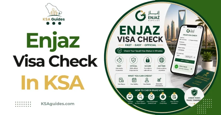Enjaz visa check enjazit shut down MOFA redirect
