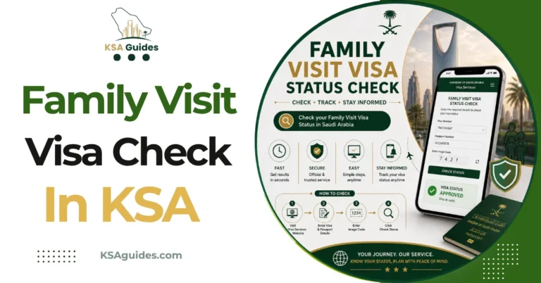 Family visit visa status check MOFA result meaning