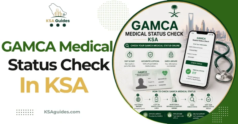 GAMCA medical status check Wafid report Saudi Arabia visa