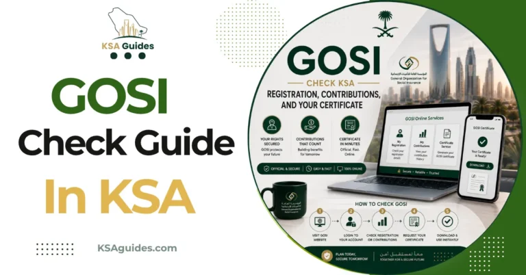 GOSI check Saudi Arabia registration certificate Nafath