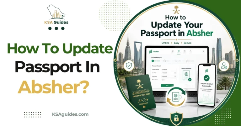 Update passport in Absher Naqal Maloomat Jawazat expatriate