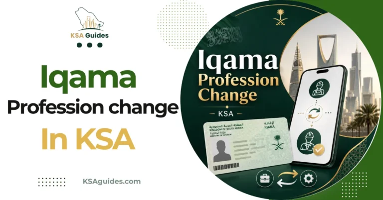 Iqama profession change Mehna Qiwa Saudi Arabia