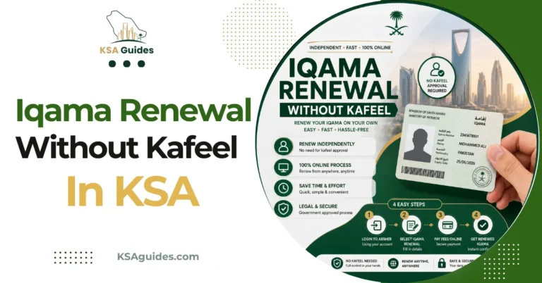Iqama renewal without kafeel Saudi Arabia sponsor not renewing
