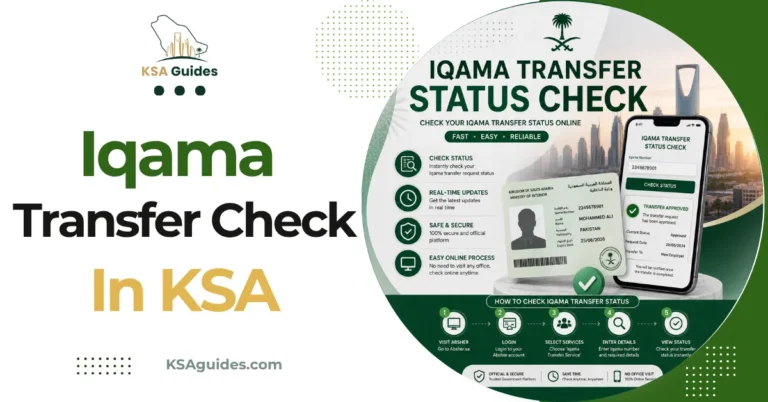 Iqama transfer status Saudi Arabia Qiwa Naqal Kafala check