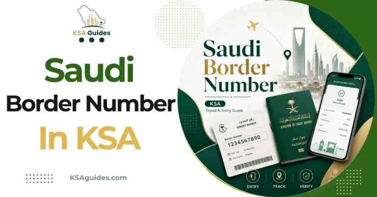 Saudi border number Jawazat entry ID Absher query