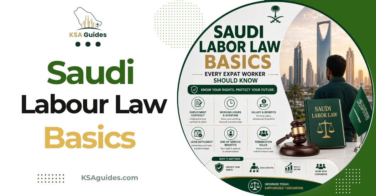 Saudi labor law basics working hours leave termination