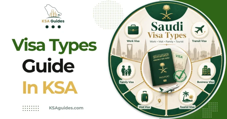 Saudi Arabia visa types tourist family work guide