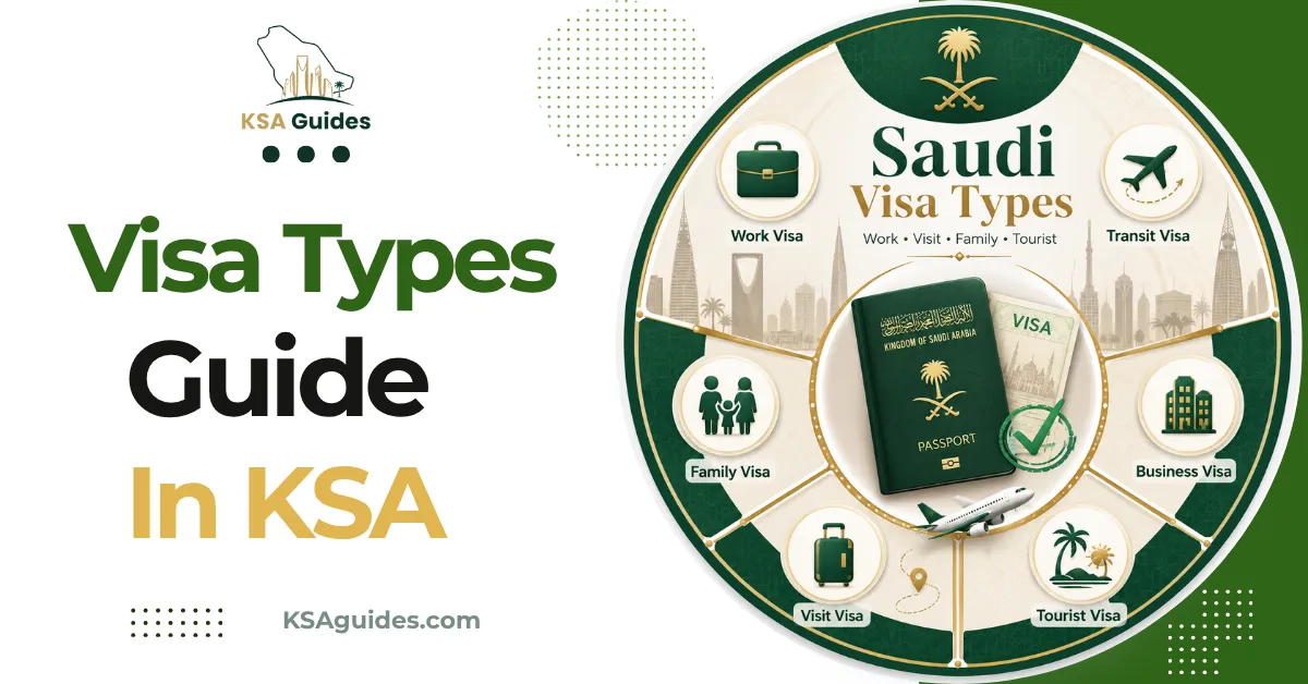 Saudi Arabia visa types tourist family work guide