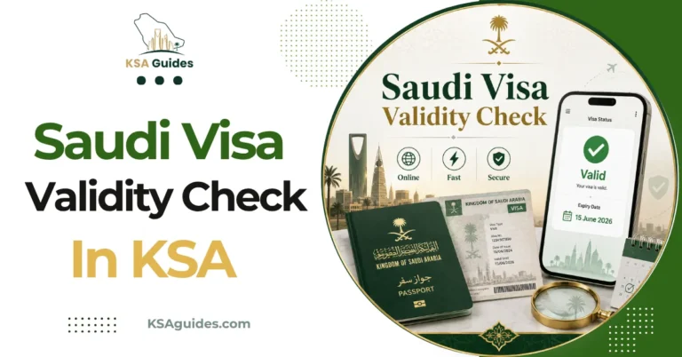 Saudi visa validity check dates stay duration