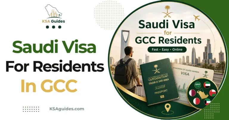 Saudi visa GCC residents eVisa eligibility