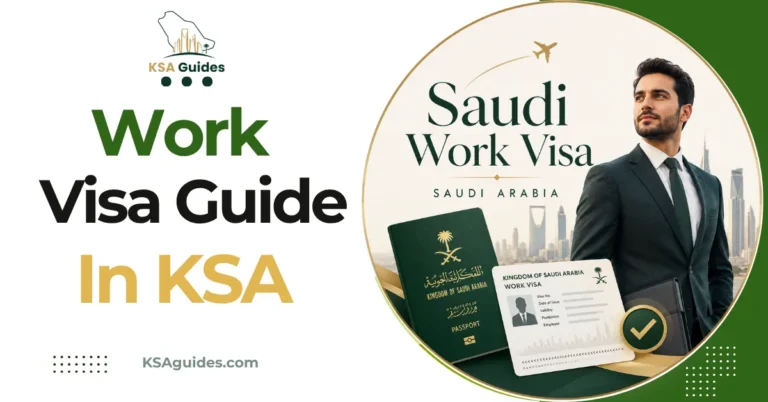 Saudi work visa process offer letter Iqama Qiwa
